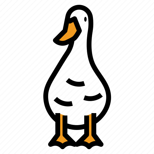 Animal, bird, duck, farm, livestock icon - Download on Iconfinder