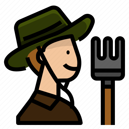 Avatar, farmer, gardening, labour, man, user icon - Download on Iconfinder