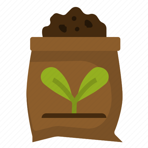 Fertilizer, gardening, harvest, pack, plant, seed, soil icon - Download on Iconfinder