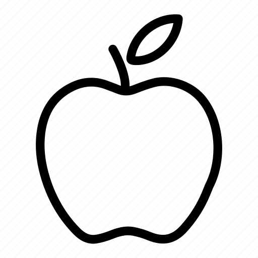 Apple, diet, fresh, fruit, fruits, garden, healthy icon - Download on Iconfinder