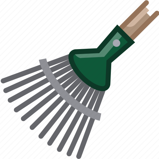 Farm, garden, gardening, rake, tillage, tool icon - Download on Iconfinder