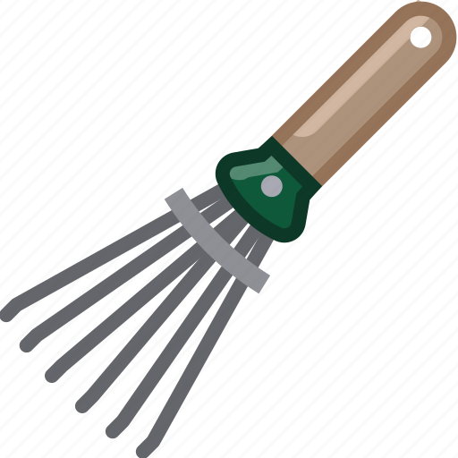 Farm, garden, gardening, rake, tillage, tool icon - Download on Iconfinder