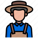 gardener, man, professions, jobs, user, avatar