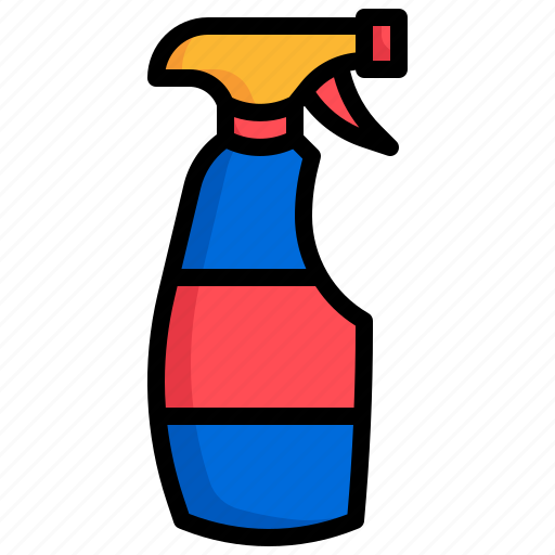 Spray, bottle, clean, cleaning icon - Download on Iconfinder