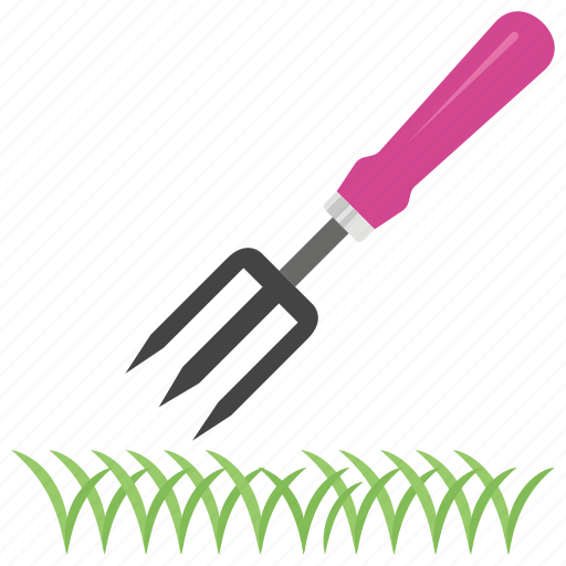 Digging fork, farming equipment, gardening fork, gardening tool, spading fork icon - Download on Iconfinder