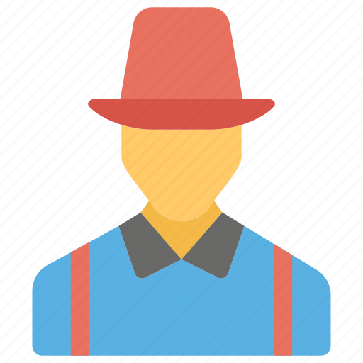 Constructor, gardener, gardner uniform, labor, male avatar icon - Download on Iconfinder