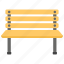 bench, garden bench, park bench, rest area, wooden bench 
