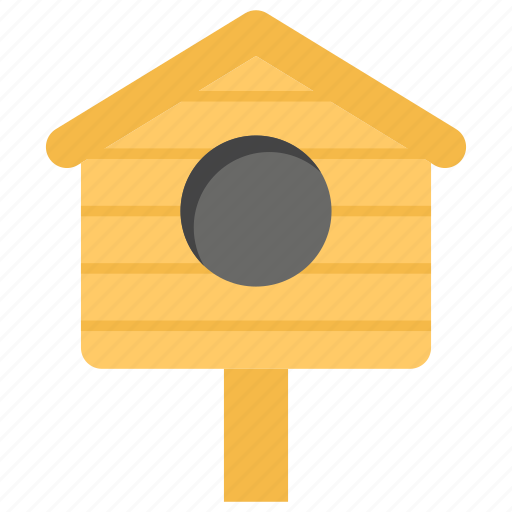 Birdhouse, birds shelter, nest box, pet house, treehouse icon - Download on Iconfinder