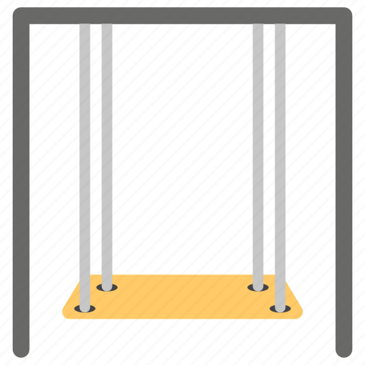 Amusement, kids swing, park equipment, ride, swing icon - Download on Iconfinder