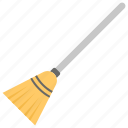 broom, cleaning, gardening tool, husk broom, sweeping, sweeping floor