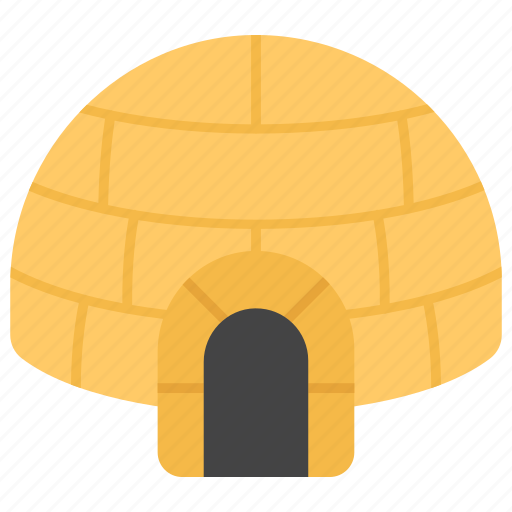 Igloo, shelter house, snow house, snow hut, snow shelter icon - Download on Iconfinder