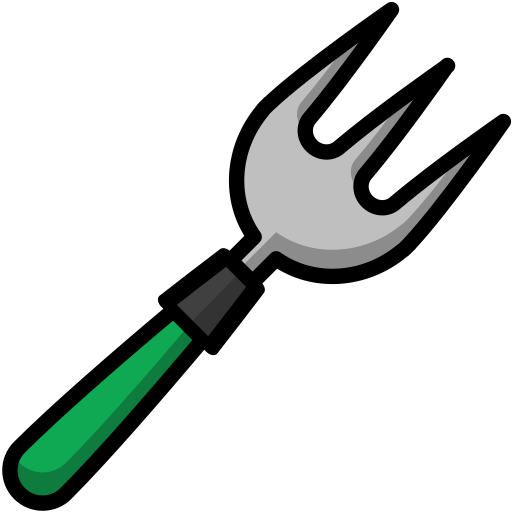 Fork, gardening, handtools, tool icon - Free download