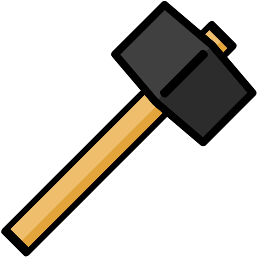 Construction, diy, hammer, mallet icon - Free download
