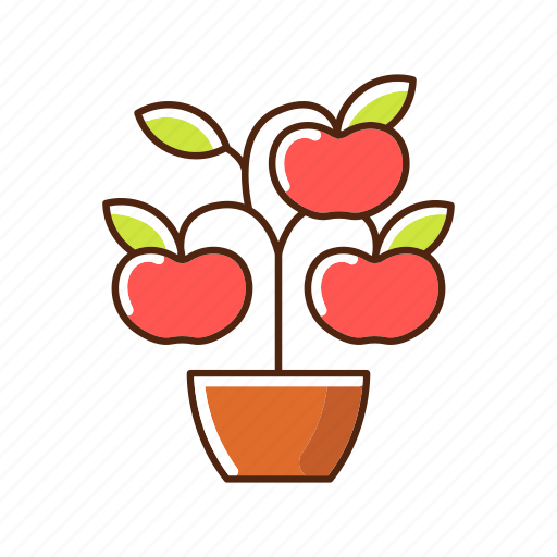 Fruit gardening, horticulture, botany, organic icon - Download on Iconfinder