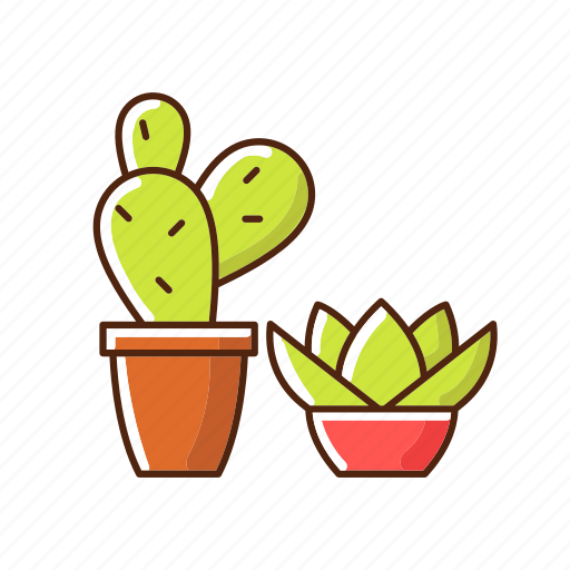 Cacti flower, botany, succulent, potted icon - Download on Iconfinder