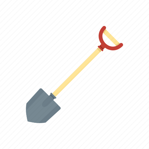 Construction, equipment, metal, object, shadow, shovel, summer icon - Download on Iconfinder