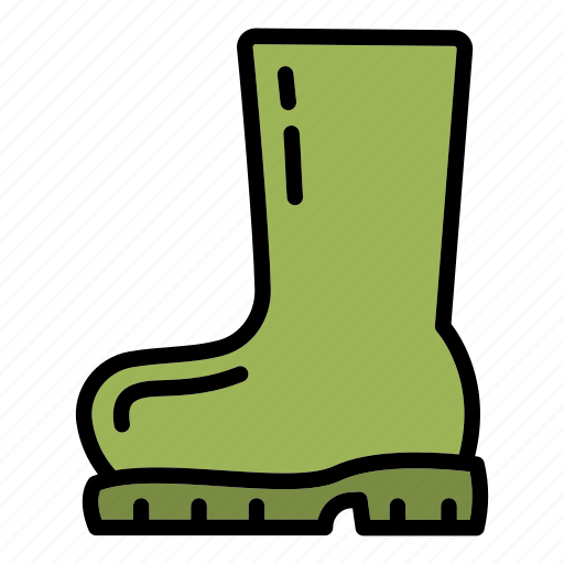Gardening, rubber, boot icon - Download on Iconfinder