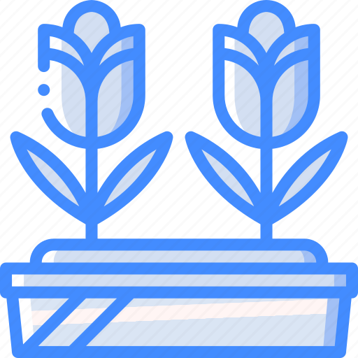 Bed, flower, garden, gardening, grow, plant icon - Download on Iconfinder