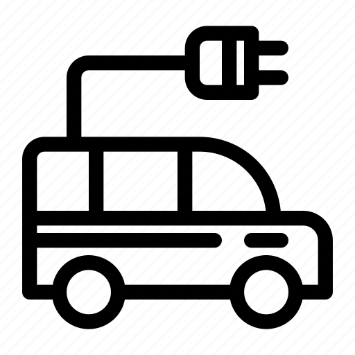 Automobile, bus electric, power, public, transportation icon - Download on Iconfinder