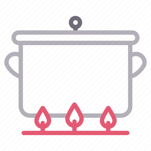 Burner, cooking, food, pot, saucepan icon - Download on Iconfinder