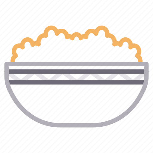 Bowl, eat, food, meal, rice icon - Download on Iconfinder