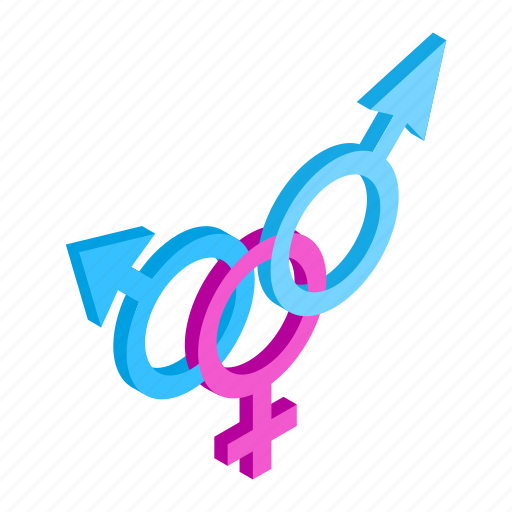 Female, gender, isometric, lgbt, sex, trans, transgender icon - Download on Iconfinder