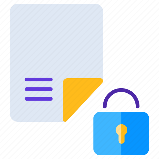 Agreement, data privacy, gdpr, internet security, lock, protection, web security icon - Download on Iconfinder
