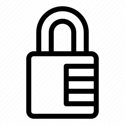 Lock, locked, padlock, secure, security, tools and utensils icon - Download on Iconfinder