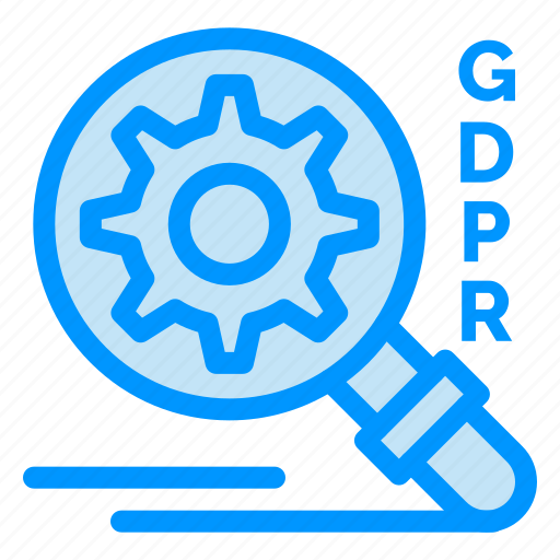 Gdpr, search, security icon - Download on Iconfinder