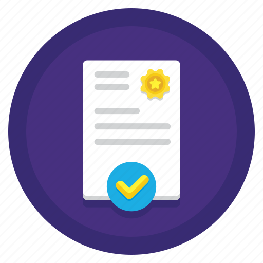 Approval, compliance, consent, form, verification icon - Download on Iconfinder
