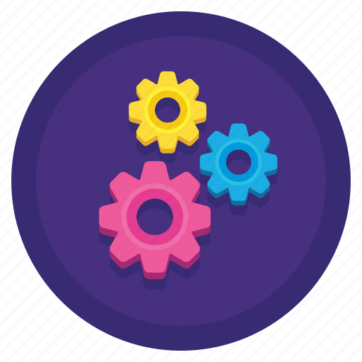 Data, gears, processing, settings icon - Download on Iconfinder