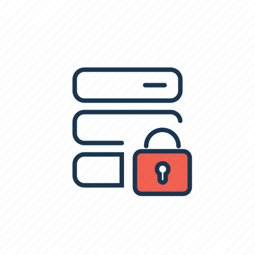 Data center, database security, gdpr, privacy, protected database, security icon - Download on Iconfinder