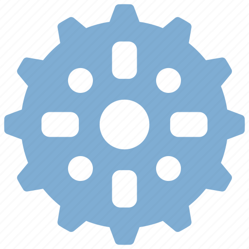 Cutout, gear, engineering, engine, settings icon - Download on Iconfinder