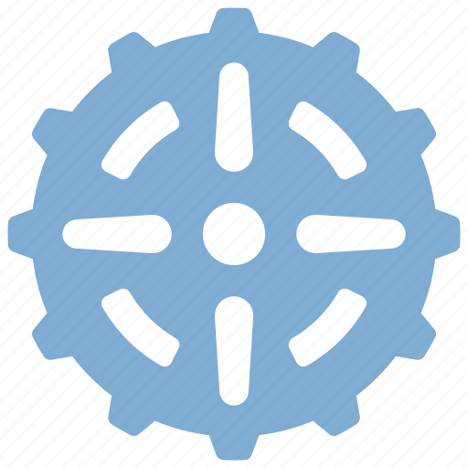 Pointy, cutout, gear, engineering, engine, settings icon - Download on Iconfinder