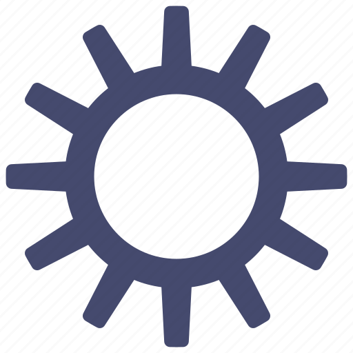 Tall, spiked, cog, engineering, engine, settings icon - Download on Iconfinder