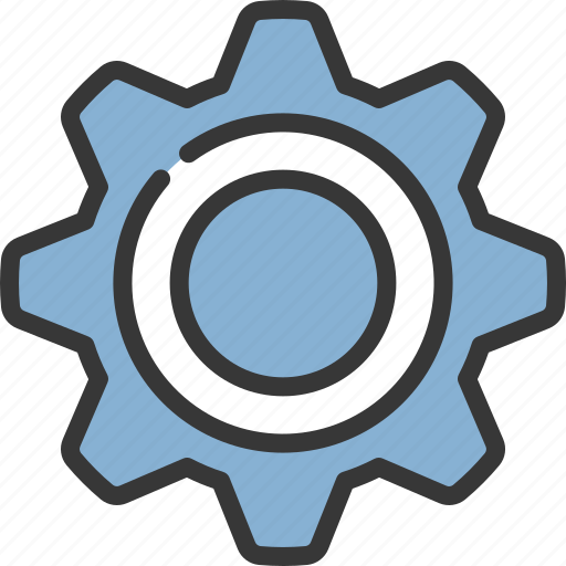 Chunky, spiked, cog, engineering, engine, settings icon - Download on Iconfinder