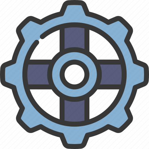 Inner, rectangle, cog, engineering, engine, settings icon - Download on Iconfinder