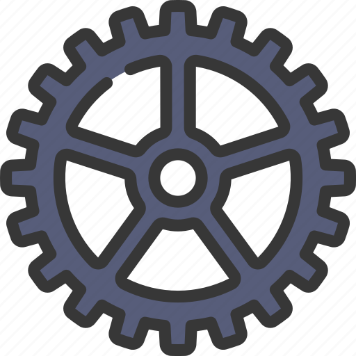 Multi, spike, gear, engineering, engine, settings icon - Download on Iconfinder