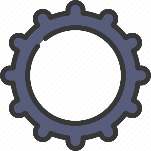 Rounded, end, cog, engineering, engine, settings icon - Download on Iconfinder