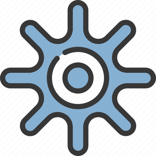 Splat, cog, engineering, engine, settings icon - Download on Iconfinder