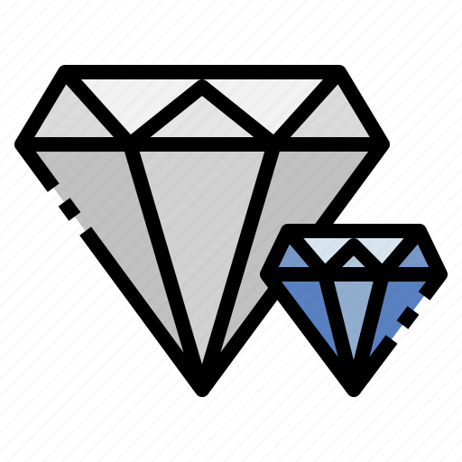 Diamond, gem, crystal, gemology, jewel icon - Download on Iconfinder