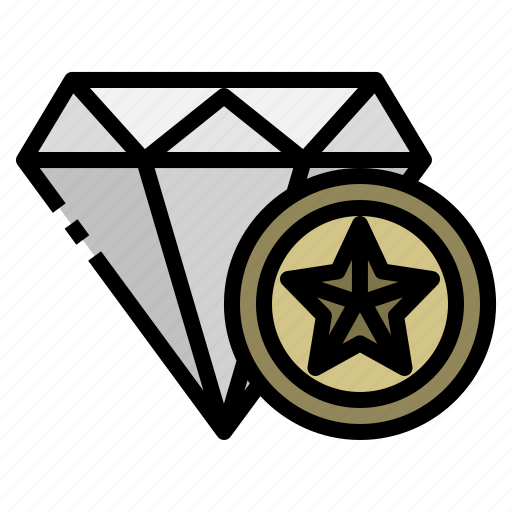 Quality, premium, guarantee, diamond, jewel, privilege icon - Download on Iconfinder