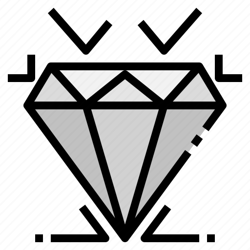 Refraction, gemology, diamond, gem, angle icon - Download on Iconfinder