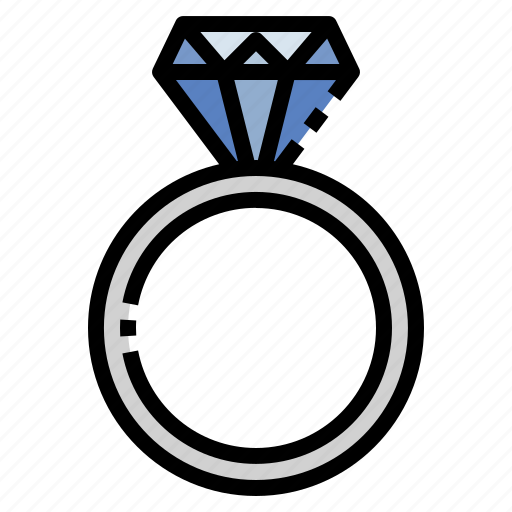 Ring, diamond, wedding, engaged, gem icon - Download on Iconfinder