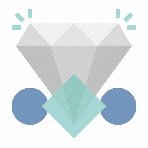 Gemology, diamond, symmetry, cut, design icon - Download on Iconfinder