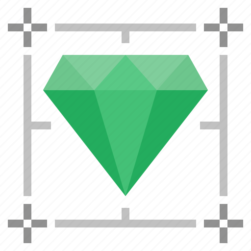Symmetry, diamond, gemology, sizing, jewel icon - Download on Iconfinder