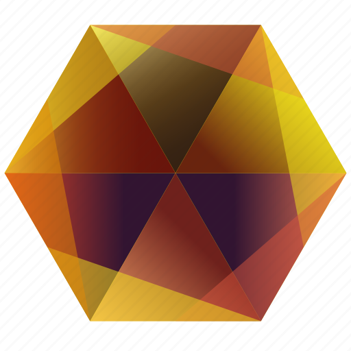 Autumn, fall, hexagon, orange, purple, snapchat, yellow icon - Download on Iconfinder