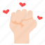 hand, love, protest, pride, lgbtq, power, support 