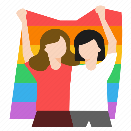 Pride, lesbian, sexuality, lgbtq, flag, love, partner icon - Download on Iconfinder