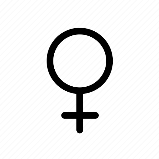 Female, gender, gender symbol, sex, women icon - Download on Iconfinder